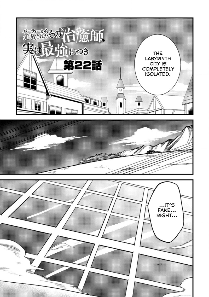 Party Kara Tsuihou Sareta Sono Chiyushi Jitsu Wa Saikyou Nitsuki 22a 1