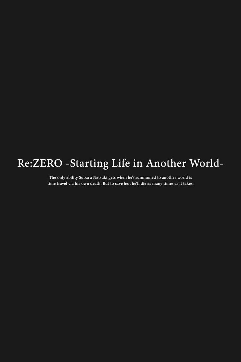 Rezero Kara Hajimeru Isekai Seikatsu Daisanshou Truth Of Zero 37 33