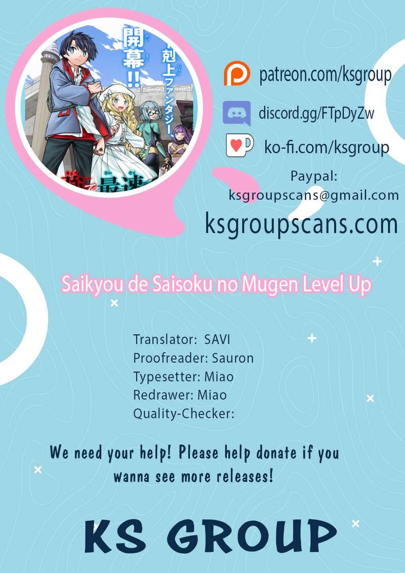 Saikyou De Saisoku No Mugen Level Up 37 1