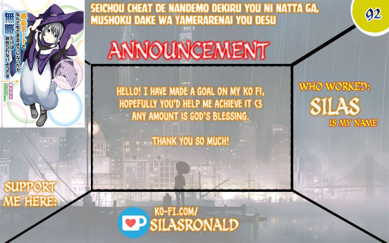 Seichou Cheat De Nandemo Dekiru You Ni Natta Ga Mushoku Dake Wa Yamerarenai You Desu 92 1