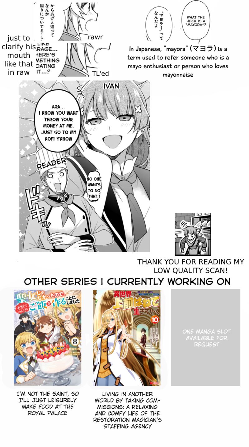 Seijo Ja Nakatta No De Oukyuu De Nonbiri Gohan Wo Tsukuru Koto Ni Shimashita 24 30