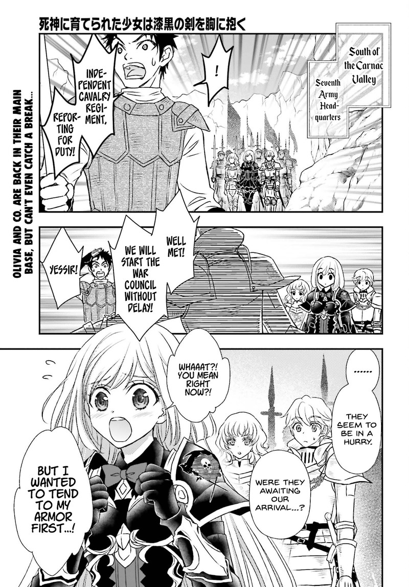 Shinigami Ni Sodaterareta Shoujo Wa Shikkoku No Tsurugi Wo Mune Ni Idaku 36 1
