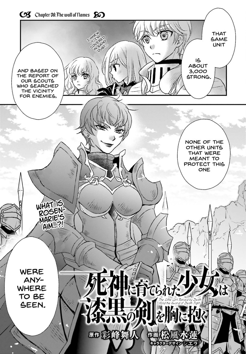 Shinigami Ni Sodaterareta Shoujo Wa Shikkoku No Tsurugi Wo Mune Ni Idaku 36 3