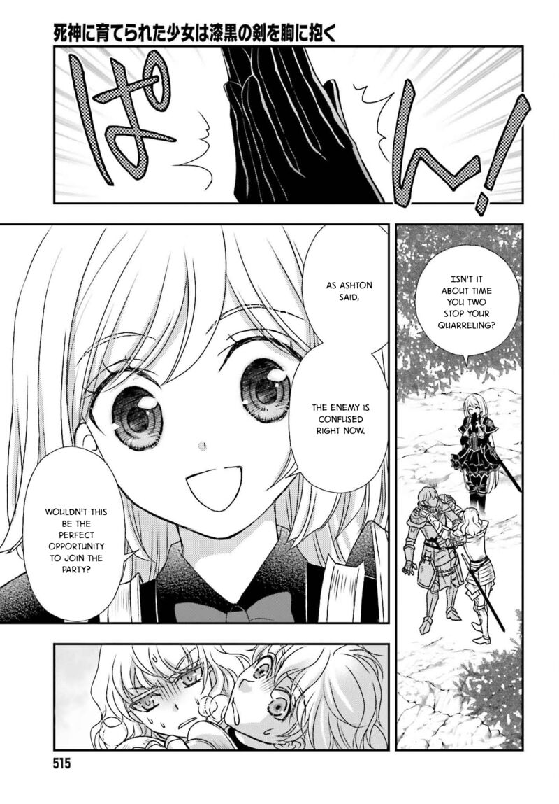 Shinigami Ni Sodaterareta Shoujo Wa Shikkoku No Tsurugi Wo Mune Ni Idaku 50 11