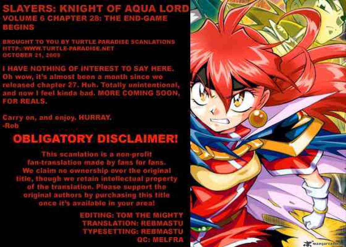 Slayers Knight Of The Aqua Lord 28 30