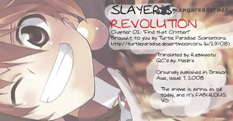 Slayers Revolution 2 1