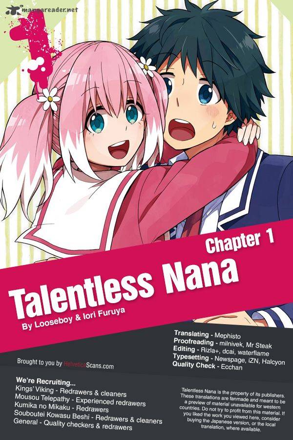 Talentless Nana 1 1