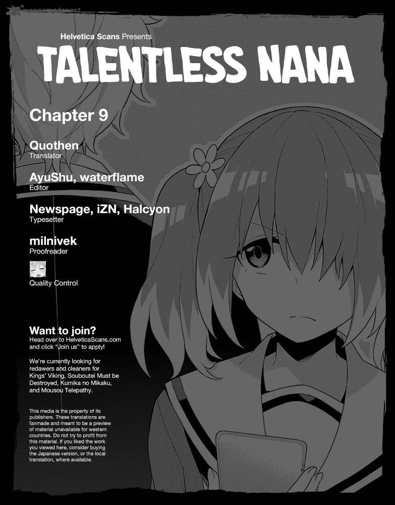 Talentless Nana 9 1