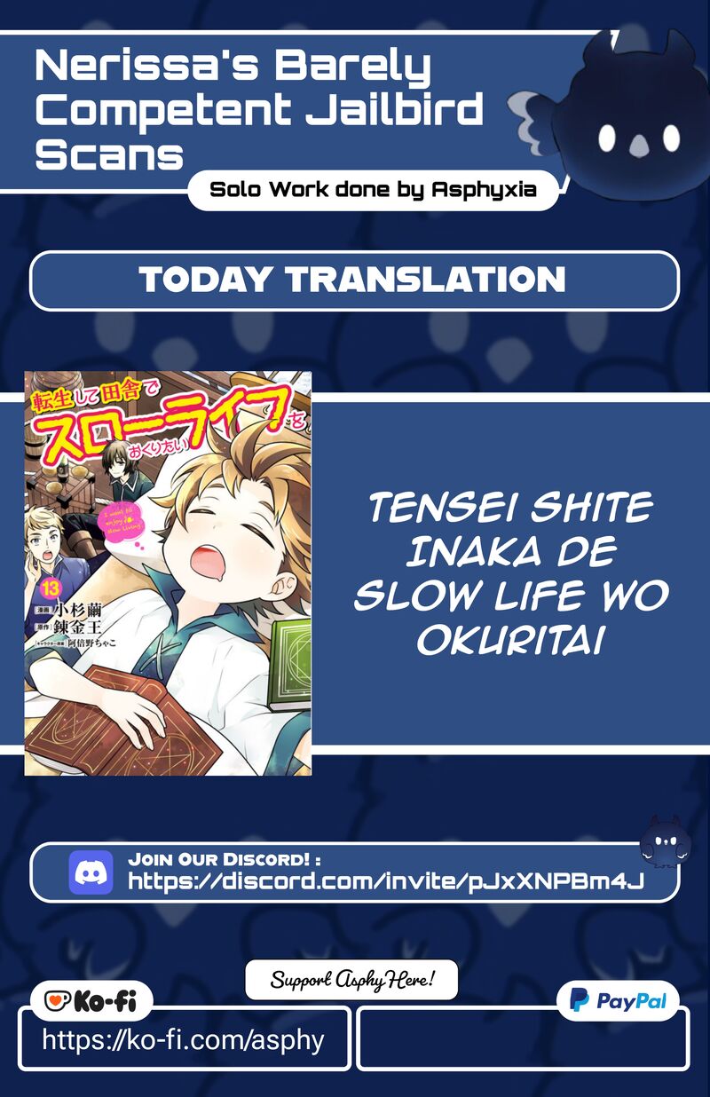 Tensei Shite Inaka De Slowlife Wo Okuritai 86 1