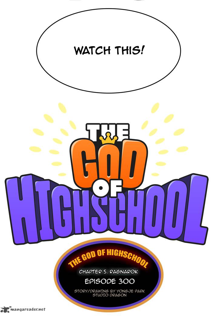 The God Of High School 300 6
