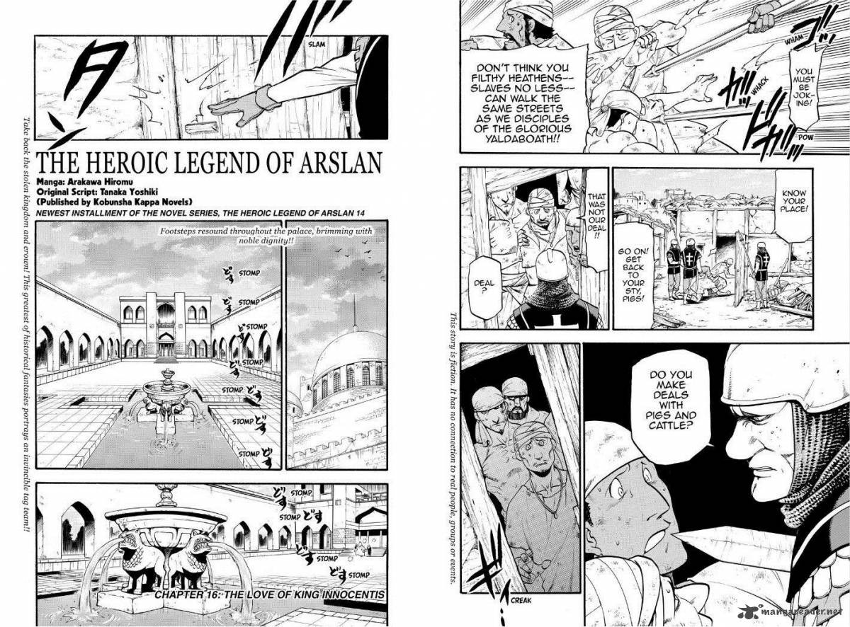 The Heroic Legend Of Arslan Arakawa Hiromu 16 3
