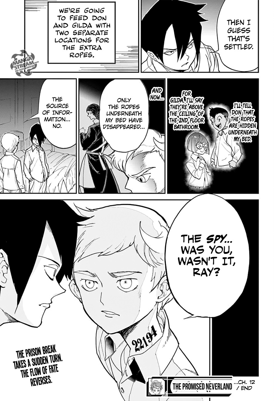 The Promised Neverland 12 19