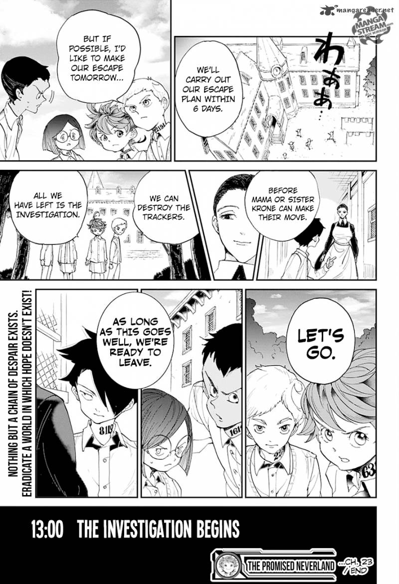 The Promised Neverland 23 22
