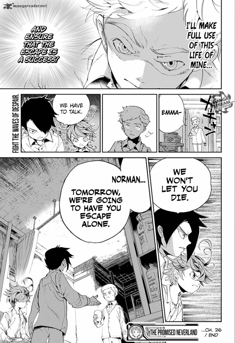 The Promised Neverland 26 20