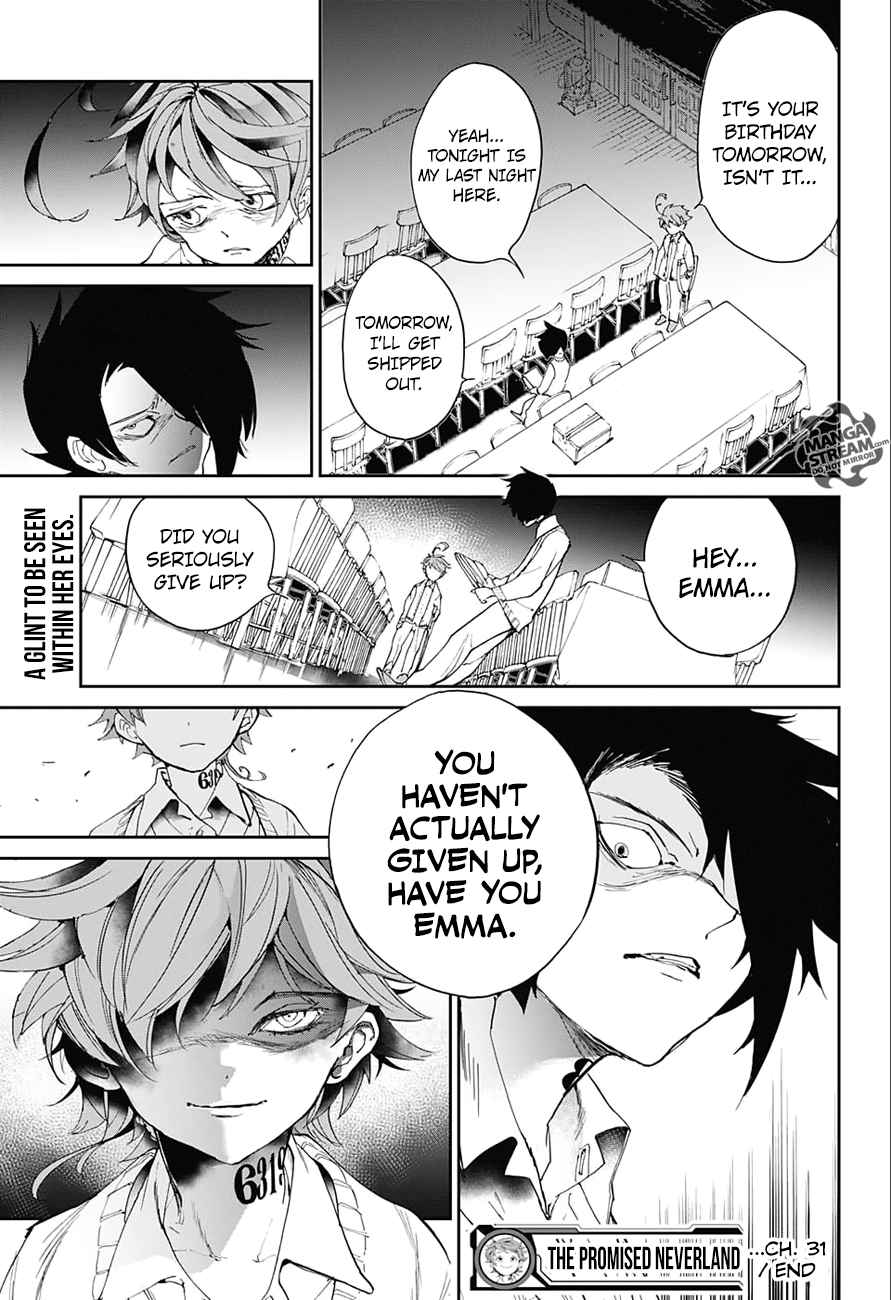 The Promised Neverland 31 19