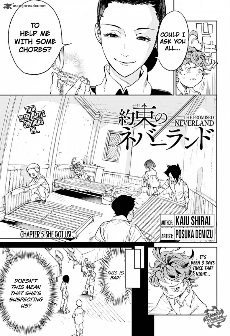 The Promised Neverland 5 3