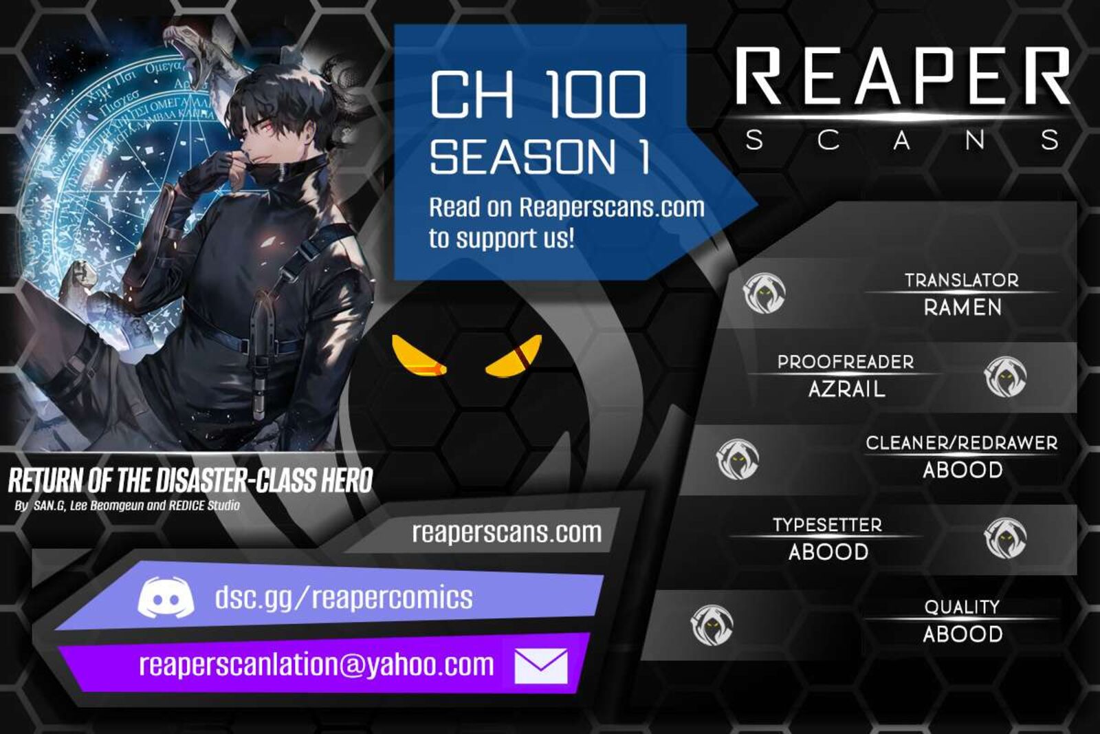 The Return Of The Disaster Class Hero 100 1