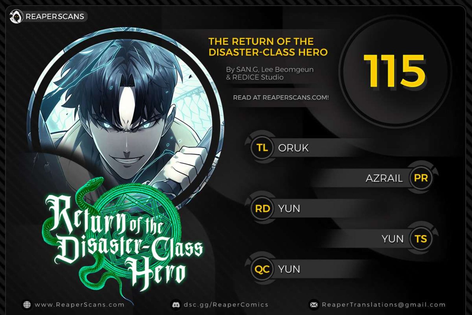 The Return Of The Disaster Class Hero 115 1