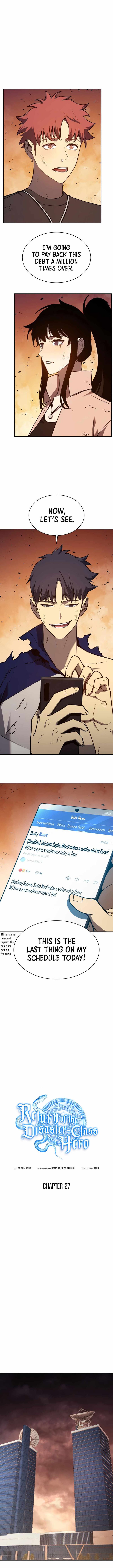 The Return Of The Disaster Class Hero 27 8