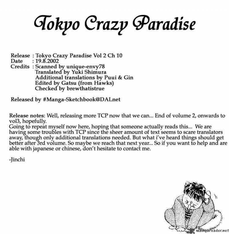 Tokyo Crazy Paradise 10 30