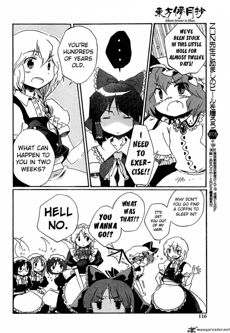Touhou Bougetsushou Silent Sinner In Blue 11 24