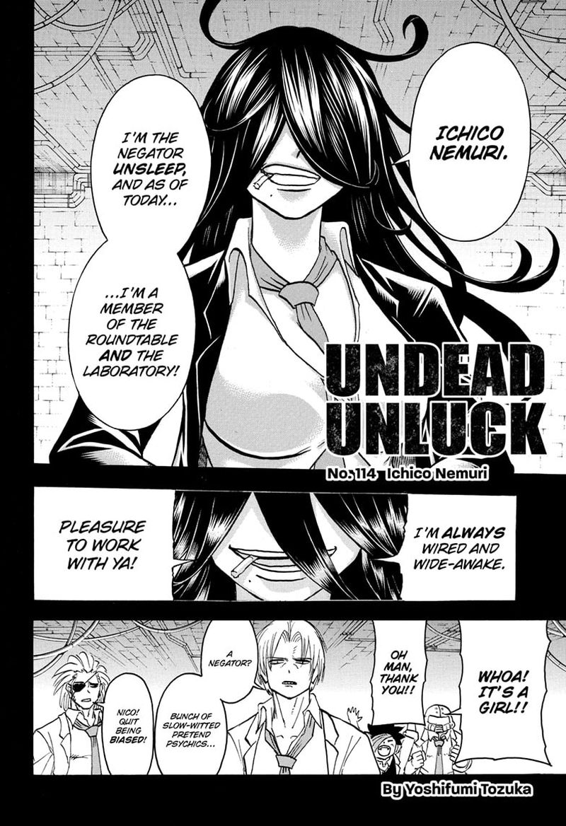 Undead Unluck 114 4