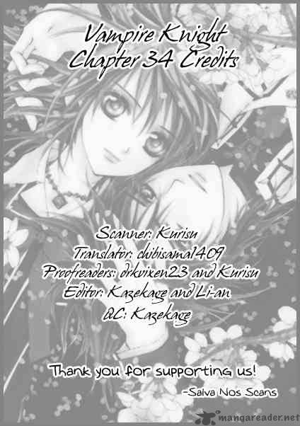 Vampire Knight 34 32