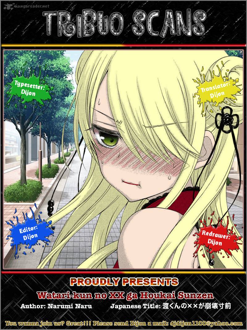 Watari Kun No Xx Ga Houkai Sunzen 25 26