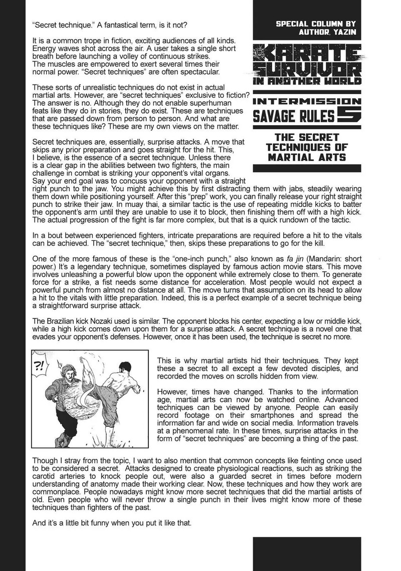 Yajin Tensei Karate Survivor In Another World 5 23