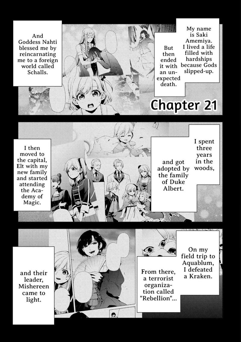 Zensei De Tsurai Omoi O Shita No De Kamisama Ga Shazai Ni Kimashita 21 1