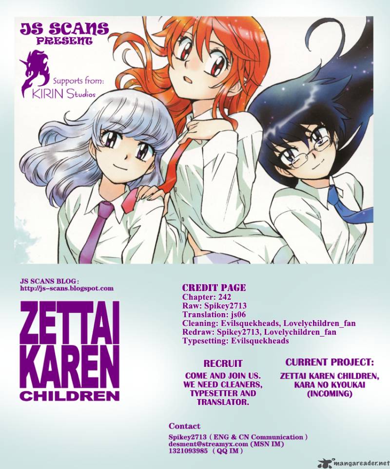 Zettai Karen Children 242 21