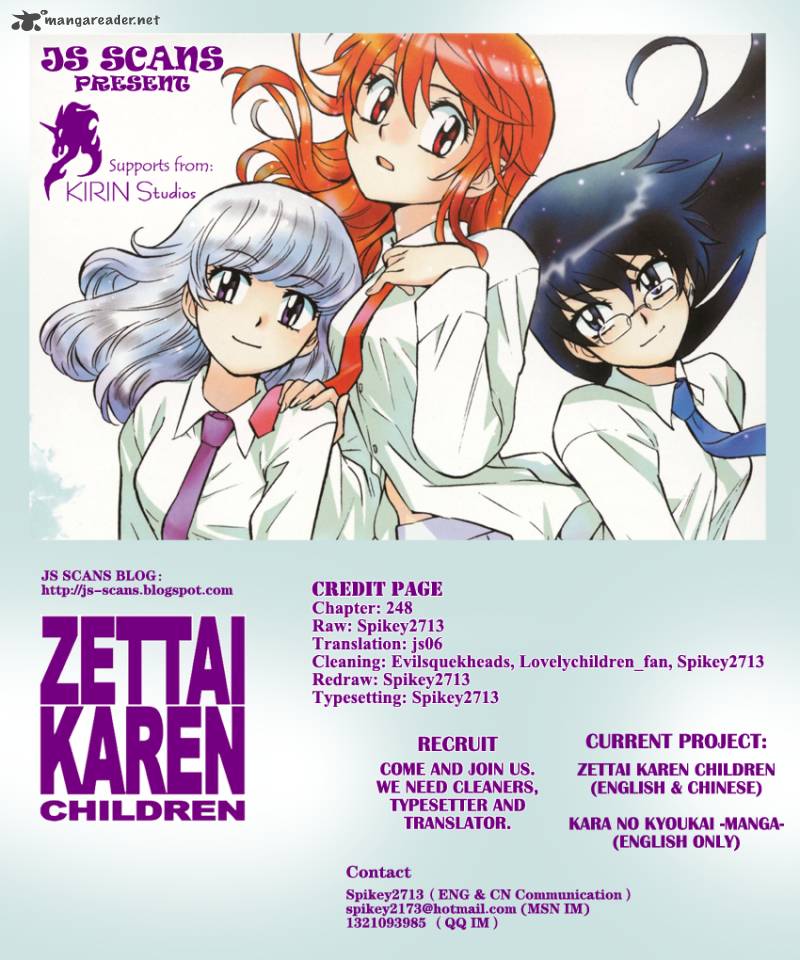 Zettai Karen Children 248 22