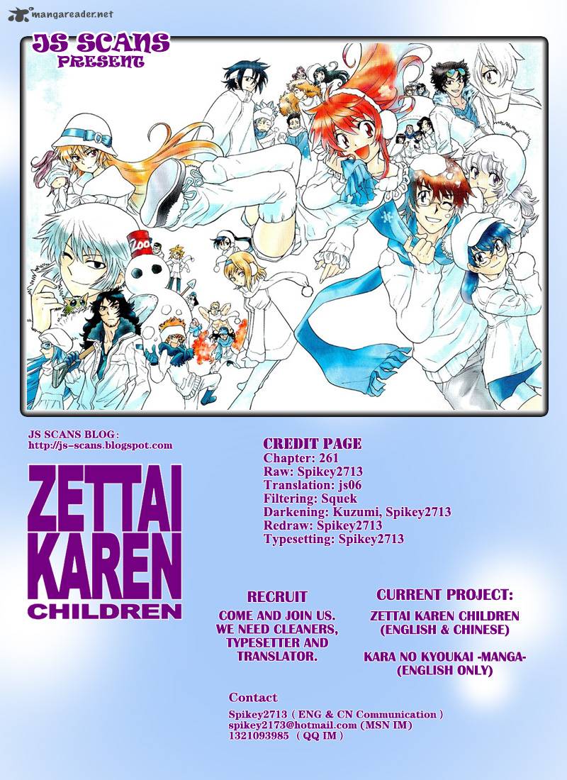 Zettai Karen Children 261 18