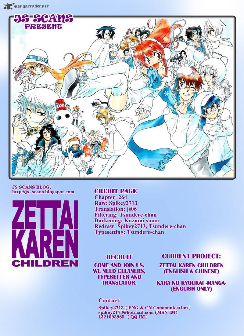 Zettai Karen Children 264 19