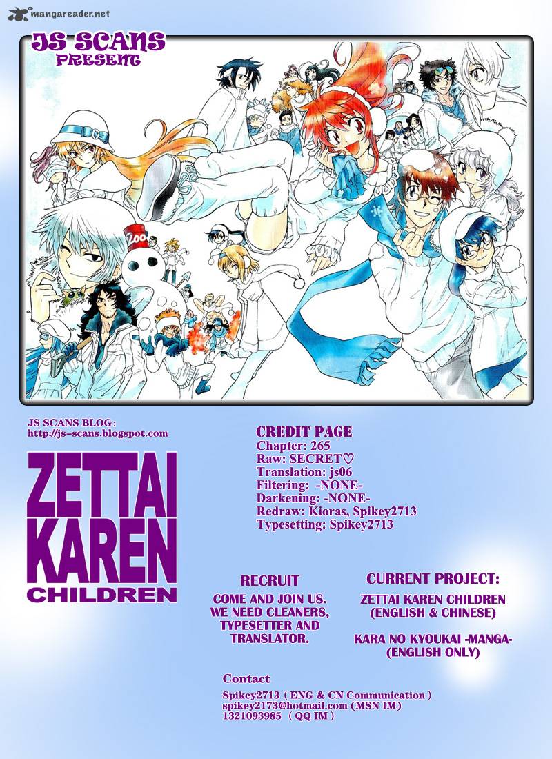 Zettai Karen Children 265 19