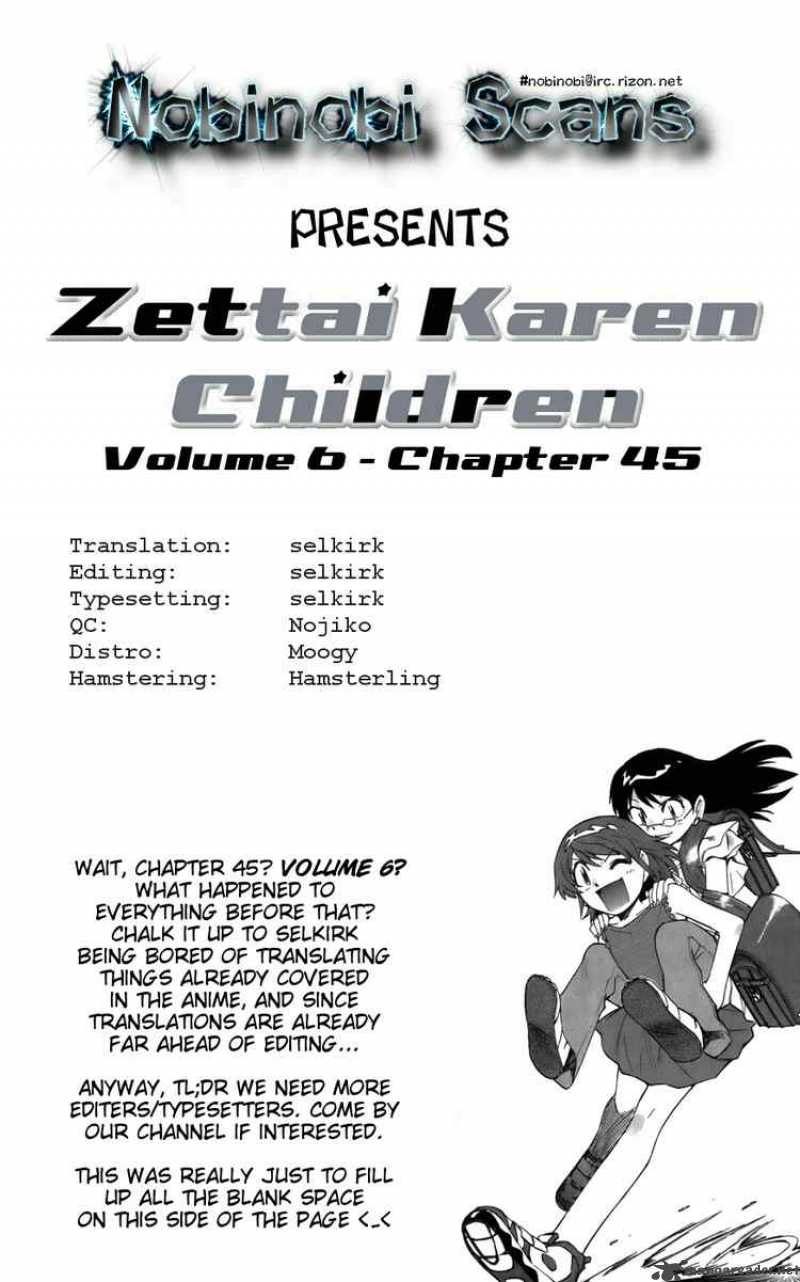 Zettai Karen Children 41 19