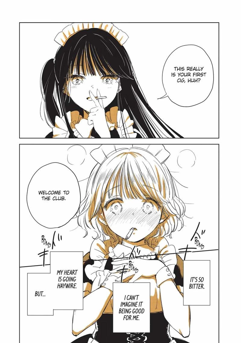 Akogare No Maid San Wa Tabako Ga Niau 5 9