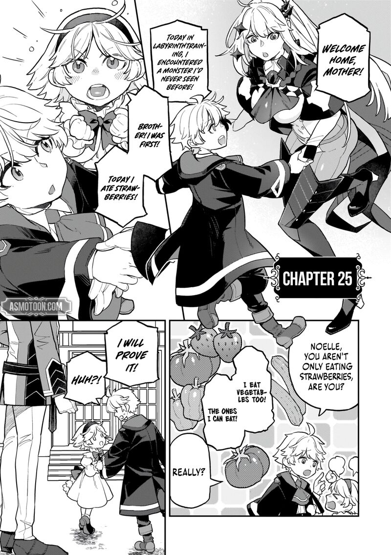 Akuyaku Ikka No Okugata Shi Ni Modori Shite Kokoro Wo Irekaeru 25 1