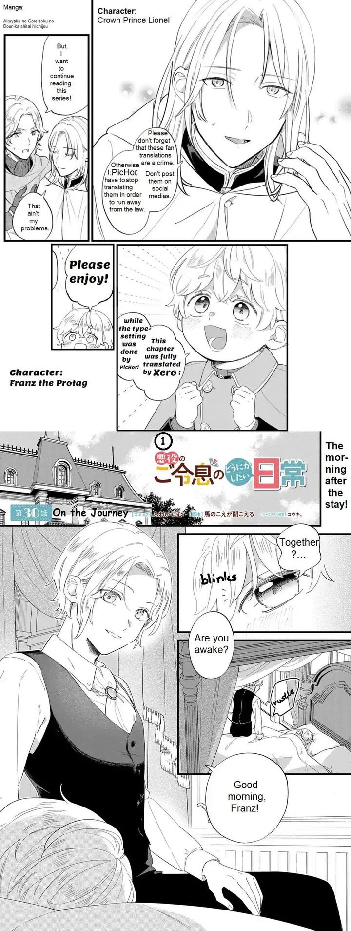 Akuyaku No Goreisoku No Dounika Shitai Nichijou 30 1