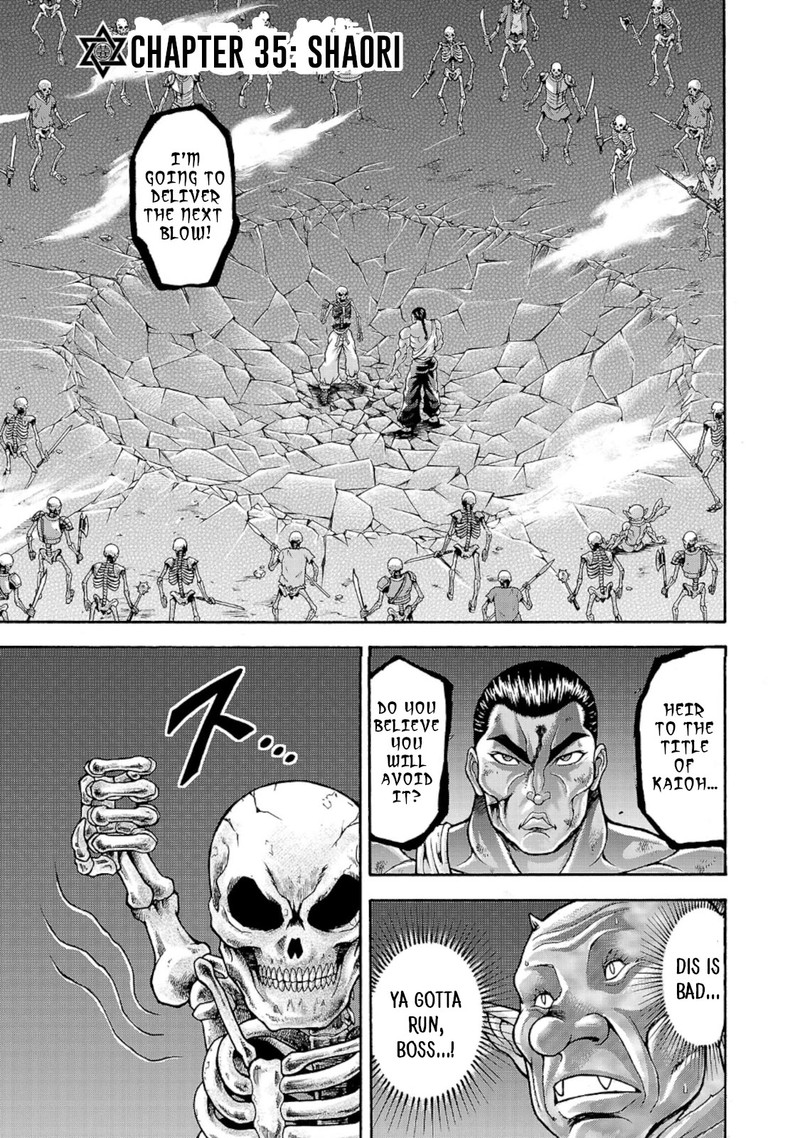 Baki Gaiden Retsu Kaioh Isekai Tensei Shitemo Ikkou Kamawan 35 1