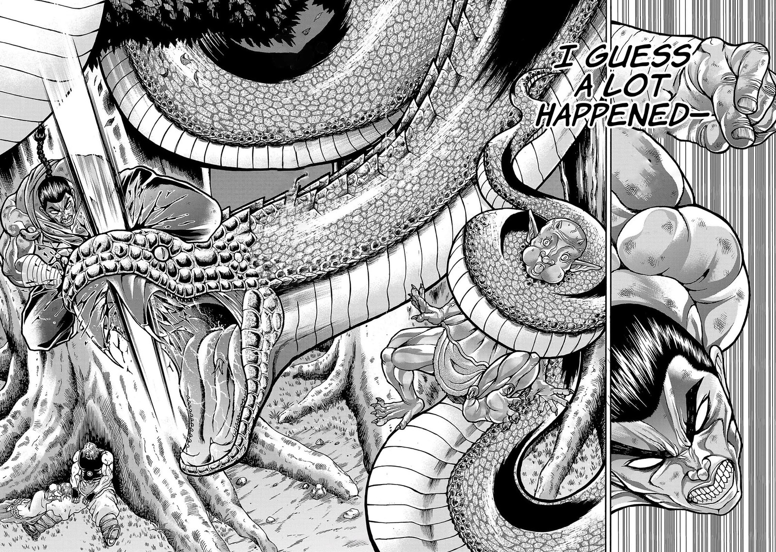 Baki Gaiden Retsu Kaioh Isekai Tensei Shitemo Ikkou Kamawan 60 10
