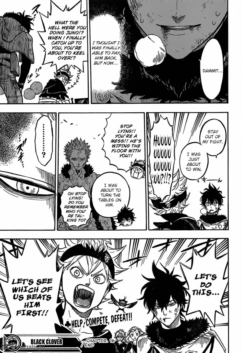 Black Clover 16 17