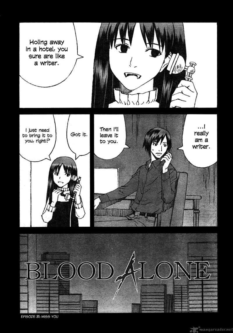 Blood Alone 31 1