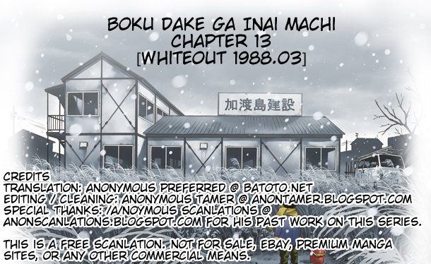 Boku Dake Ga Inai Machi 13 34