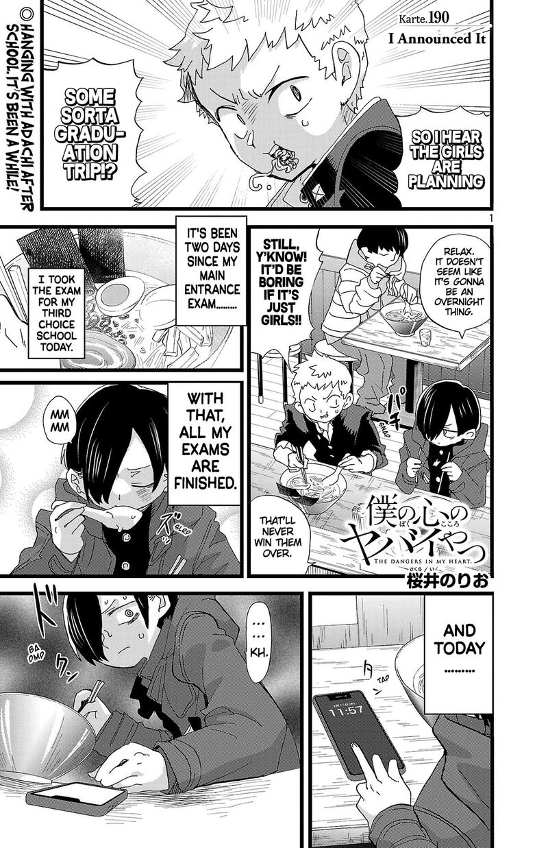 Boku No Kokoro No Yabai Yatsu 190 2
