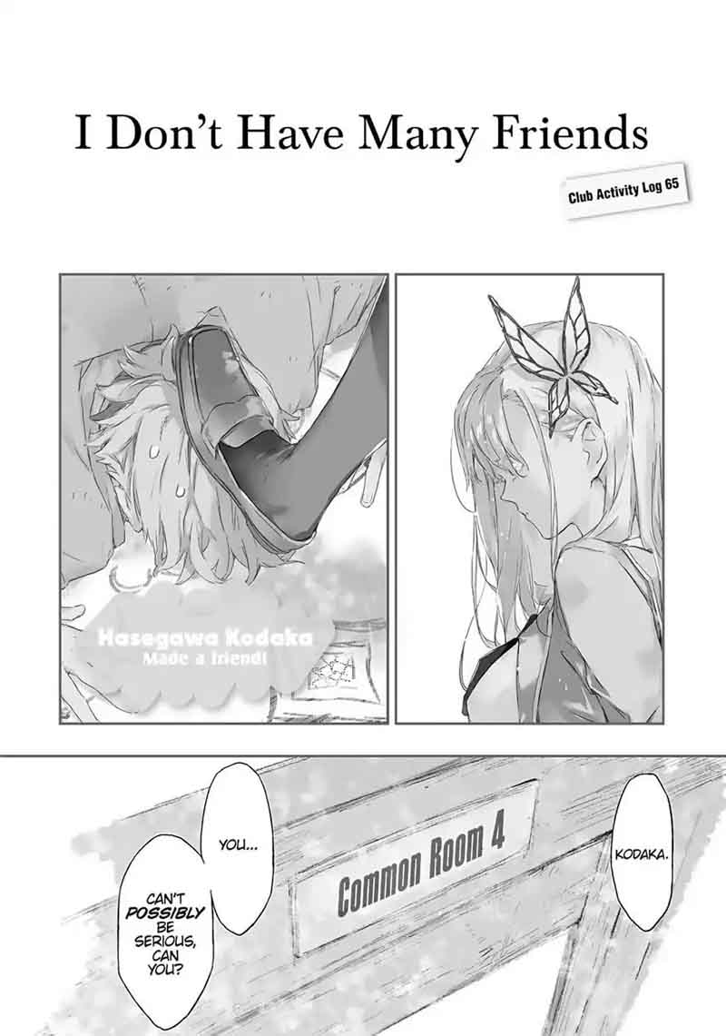 Boku Wa Tomodachi Ga Sukunai 65 8