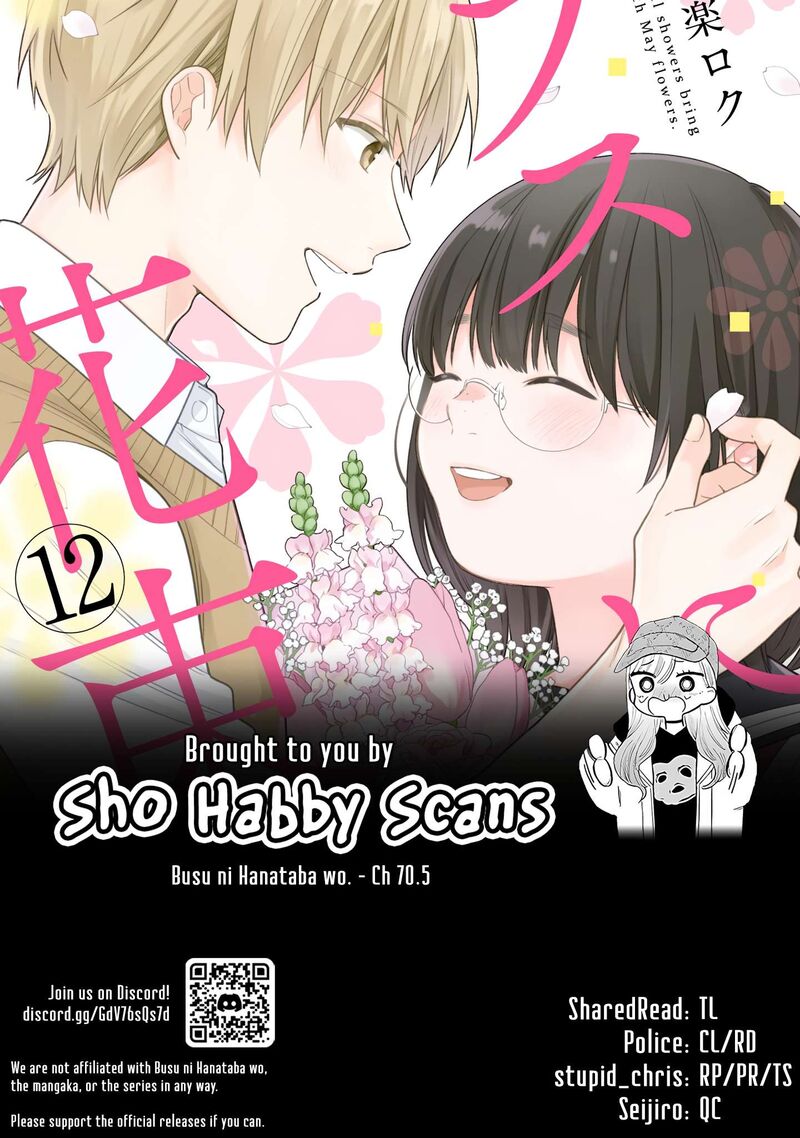 Busu Ni Hanataba Wo 70e 10