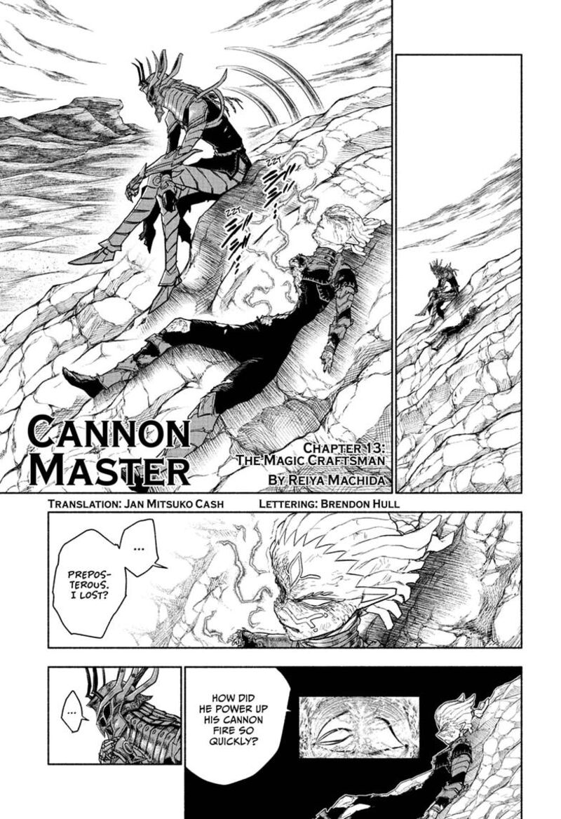 Cannon Master 13 1