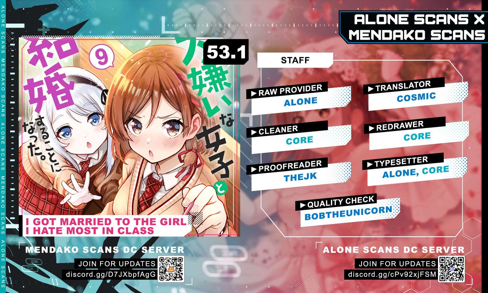 Class No Daikirai Na Joshi To Kekkon Suru Koto Ni Natta 53a 1