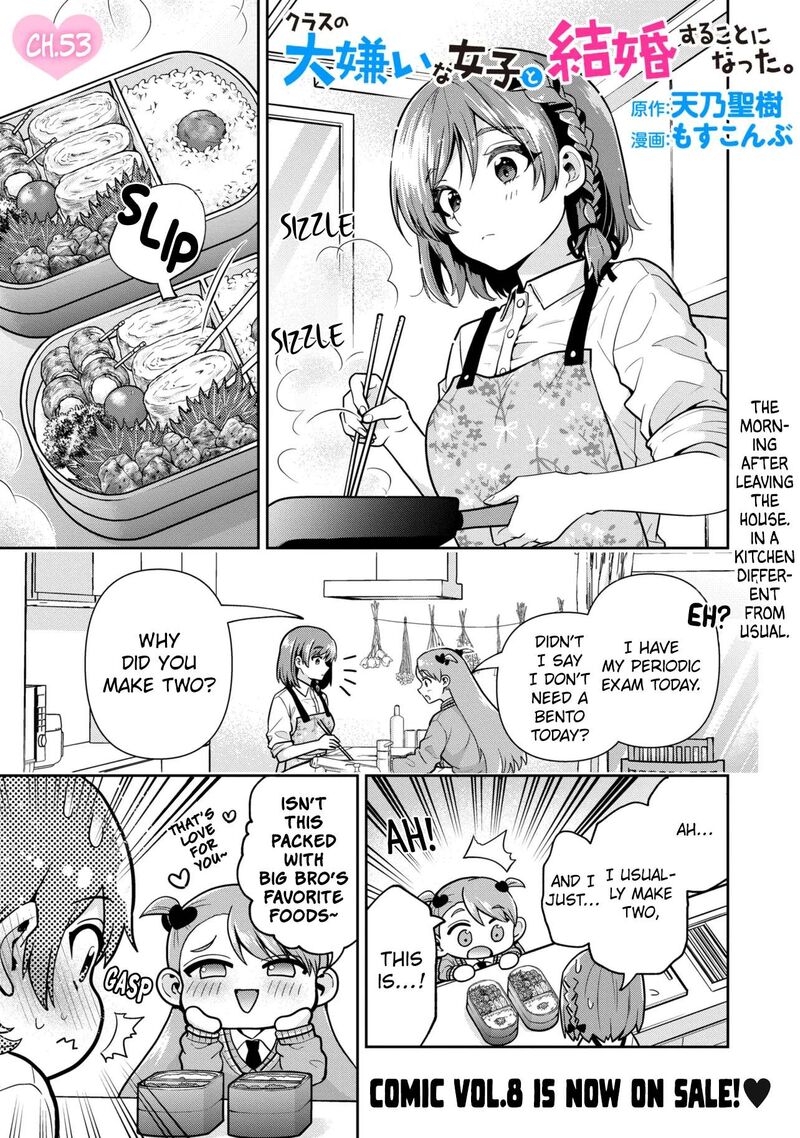 Class No Daikirai Na Joshi To Kekkon Suru Koto Ni Natta 53a 2